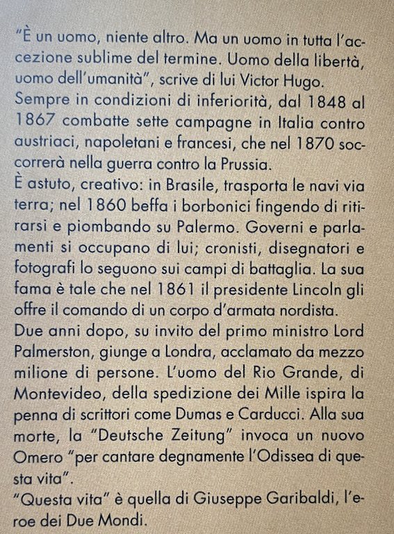 GARIBALDI: BATTAGLIE, AMORI, IDEALI DI UN CITTADINO DEL MONDO