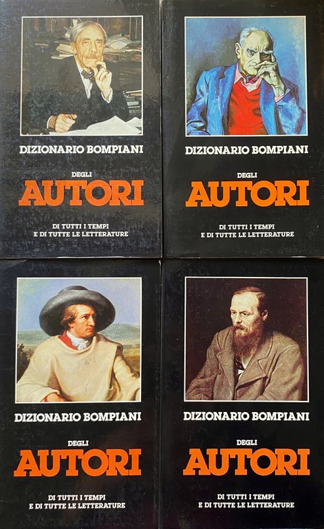 DIZIONARIO BOMPIANI DEGLI AUTORI DI TUTTI I TEMPI E DI …