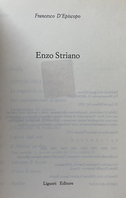 ENZO STRIANO