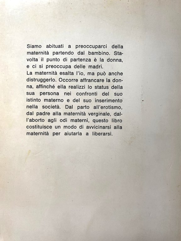 PSICOLOGIA DELLE MADRI