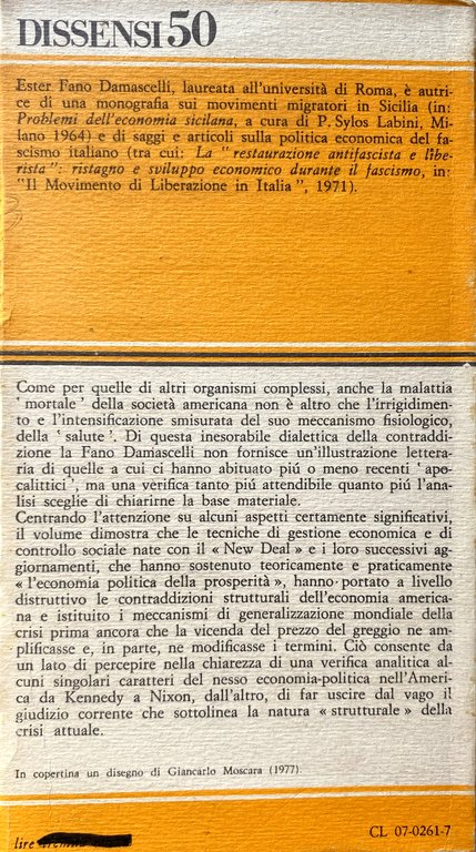 LA SALUTE MORTALE. LE CONTRADDIZIONI DELL'ECONOMIA AMERICANA COME LABORATORIO DELLA …