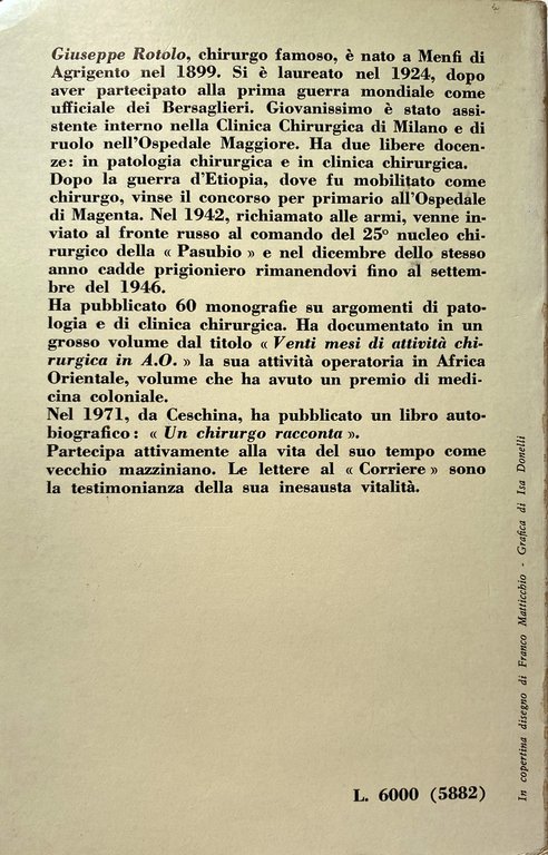 LETTERE AL "CORRIERE"