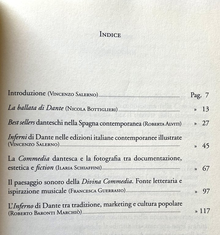 LA PAROLA DEL POETA. TRADIZIONE E 'RI-MEDIAZIONE' DELLA COMMEDIA DI …