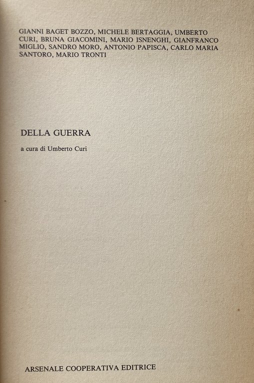 DELLA GUERRA