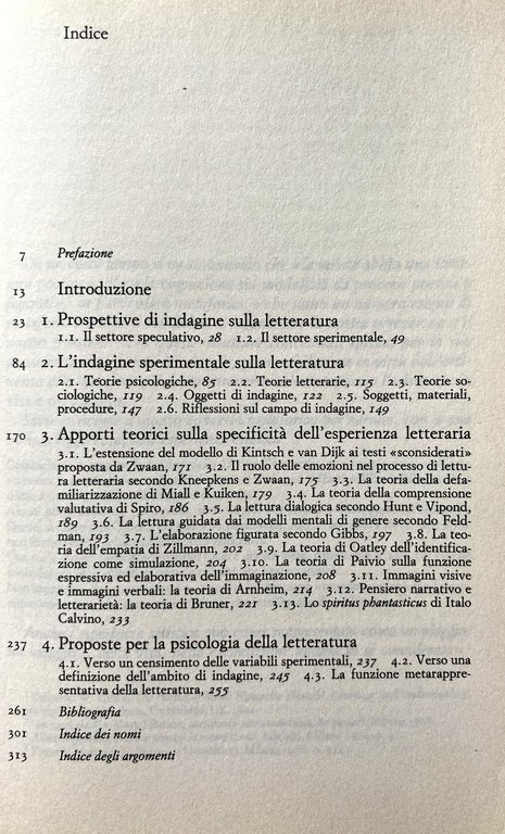 L'ENIGMA DEL MONDO POETICO. L'INDAGINE SPERIMENTALE IN PSICOLOGIA DELLA LETTERATURA