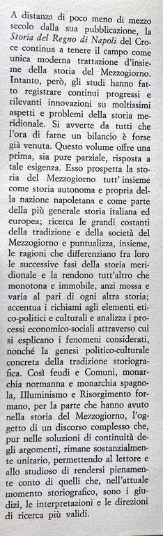 DAL COMUNE MEDIEVALE ALL'UNITÀ. LINEE DI STORIA MERIDIONALE