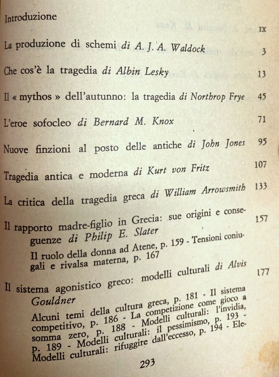 LA TRAGEDIA GRECA GUIDA STORICA E CRITICA