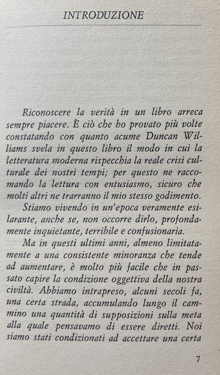 LA SCIMMIA IN CALZONI. L'INFLUSSO DELLA LETTERATURA SULLA SOCIETÀ MODERNA