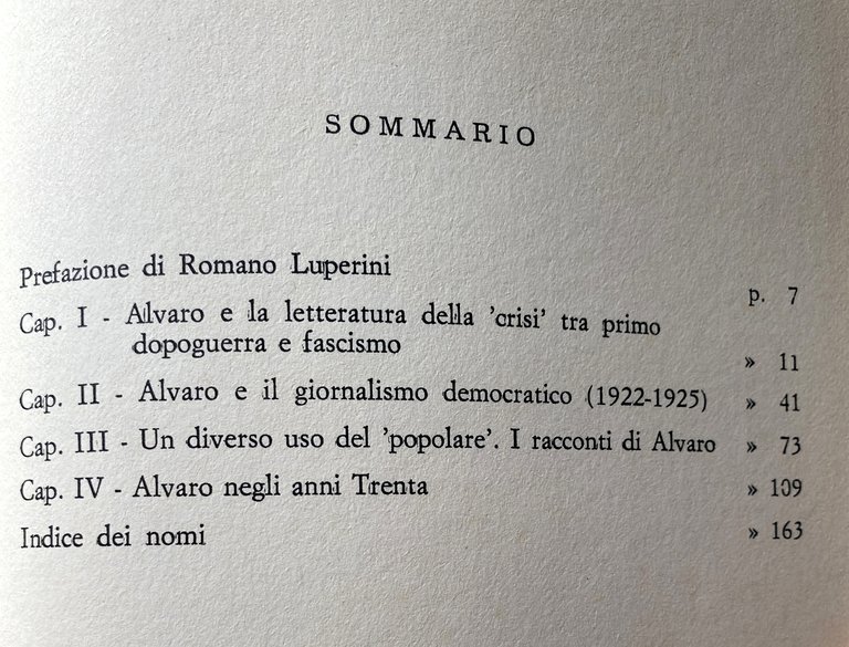 ALVARO E IL MINOTAURO (GLI SCRITTI DAL 1917 AL 1938)