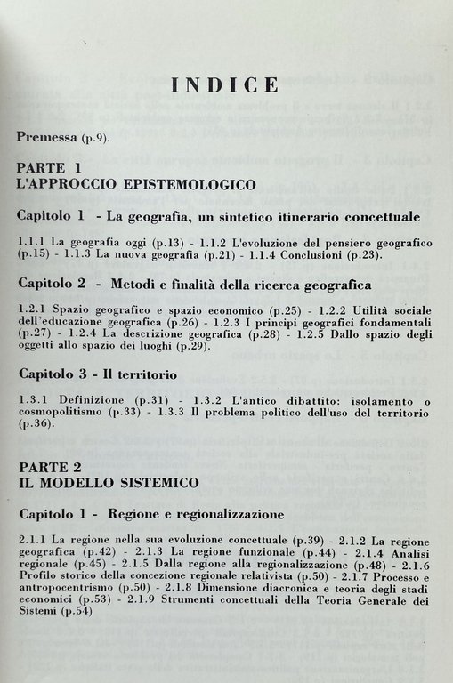 SOCIETÀ, AMBIENTE, TERRITORIO. ITINERARI PER UNA LETTURA GEOGRAFICA