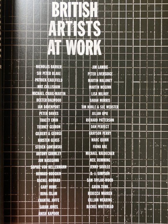 BRITISH ARTISTS AT WORK