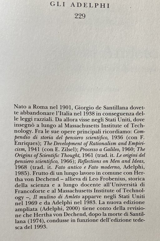 IL MULINO DI AMLETO. SAGGIO SUL MITO E SULLA STRUTTURA …