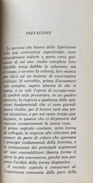 CHE COS'È LO SPIRITISMO?
