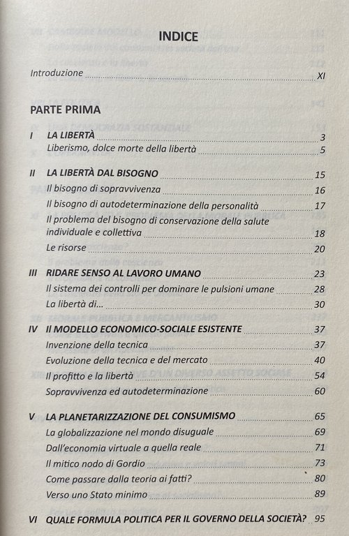 MERCANTILISMO E SOCIALISMO. DAL PROFITTO ALLA LIBERTÀ