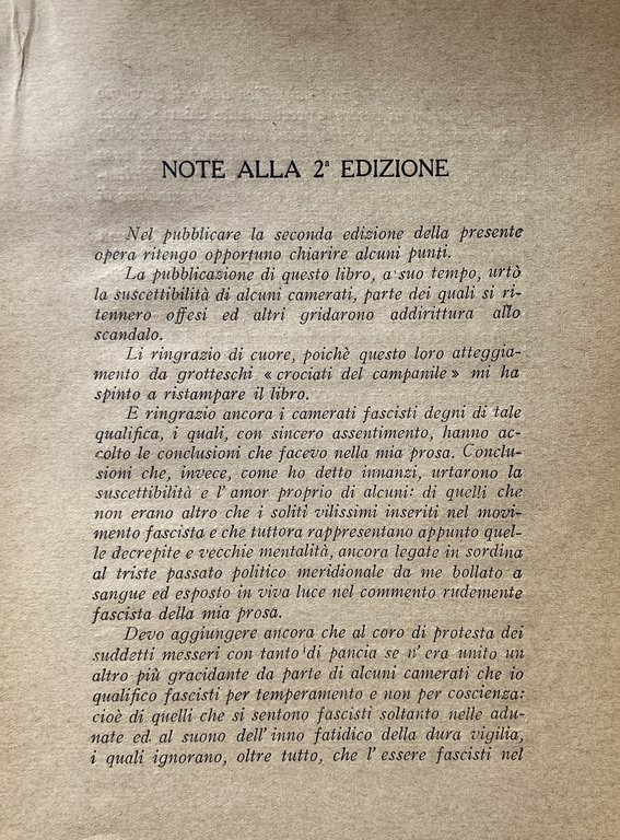 L'EVOLUZIONE DELLA COSCIENZA POLITICA DEL POPOLO MERIDIONALE