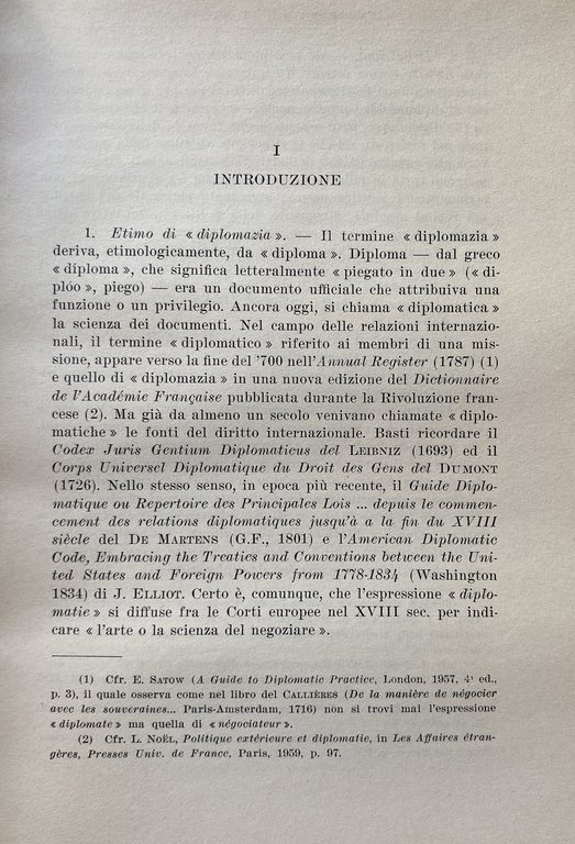 NOZIONI DI DIPLOMAZIA E DI DIRITTO DIPLOMATICO