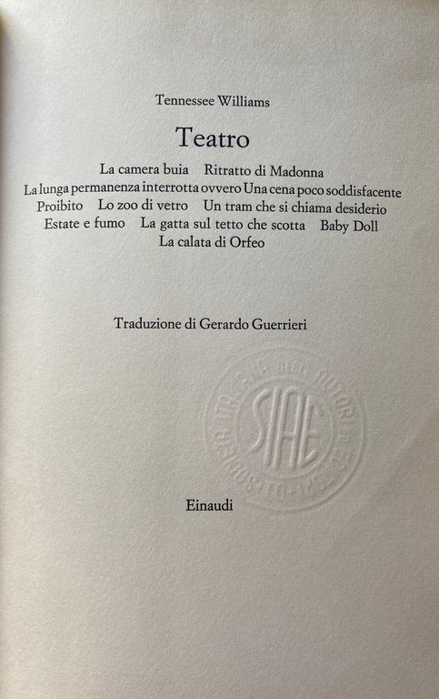 TEATRO. LA CAMERA BUIA, RITRATTO DI MADONNA, LA LUNGA PERMANENZA …