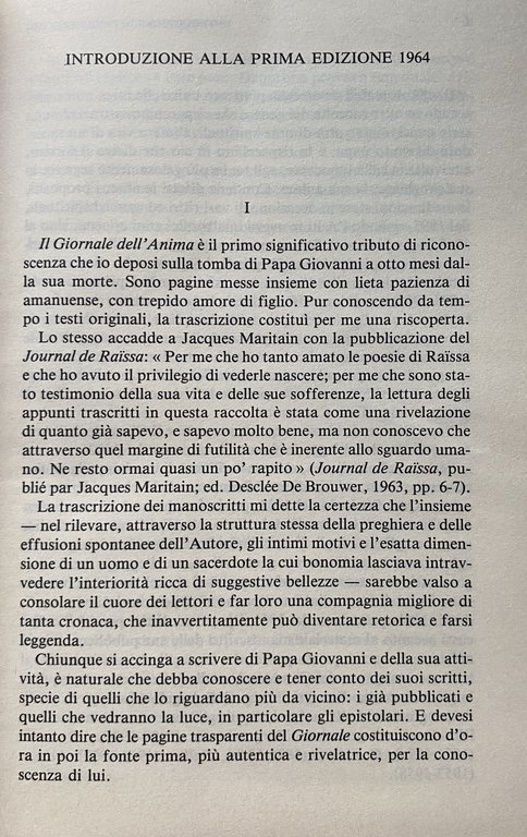 IL GIORNALE DELL'ANIMA E ALTRI SCRITTI DI PIETÀ