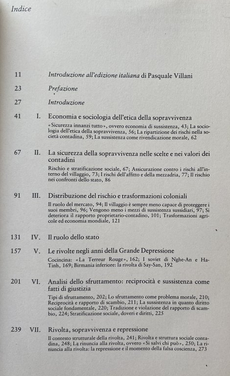 L'ECONOMIA MORALE DEI CONTADINI: I CONTADINI TRA SOPRAVVIVENZA E RIVOLTA