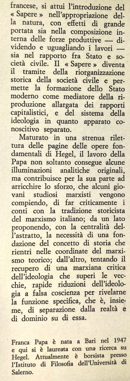 LOGICA E STATO IN HEGEL