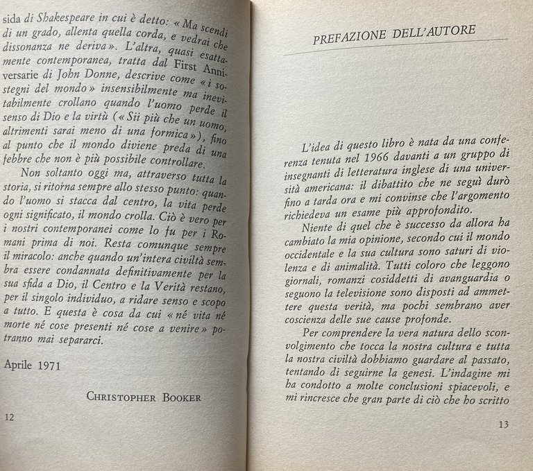 LA SCIMMIA IN CALZONI. L'INFLUSSO DELLA LETTERATURA SULLA SOCIETÀ MODERNA