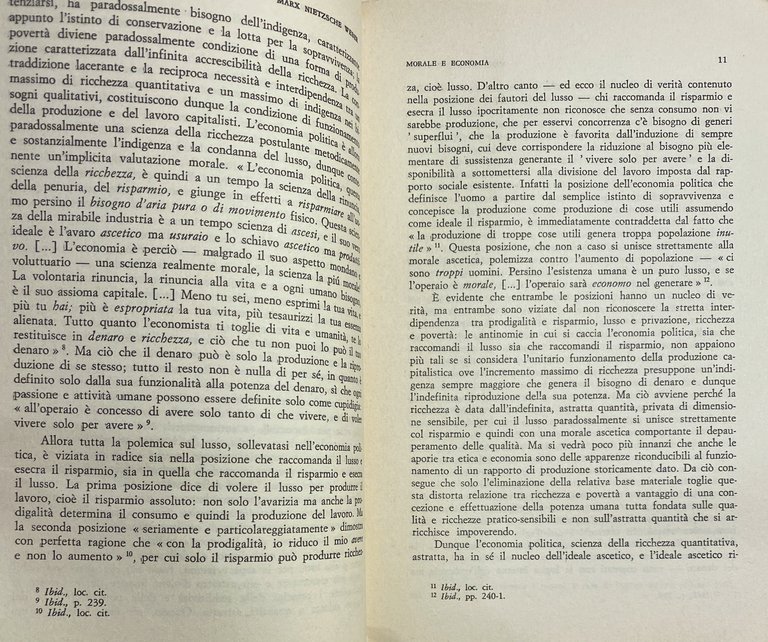 MARX, NIETZSCHE, WEBER. GLI IDEALI ASCETICI TRA CRITICA, GENEALOGIA, COMPRENSIONE