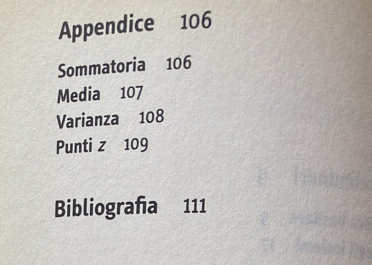 STATISTICA DESCRITTIVA PER PSICOLOGI