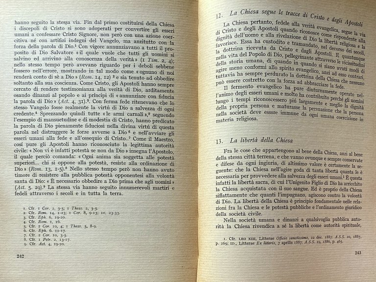 I CATTOLICI E LA LIBERTÀ DI OPINIONE