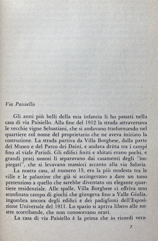 UNA SCELTA DI VITA, UN'ISOLA