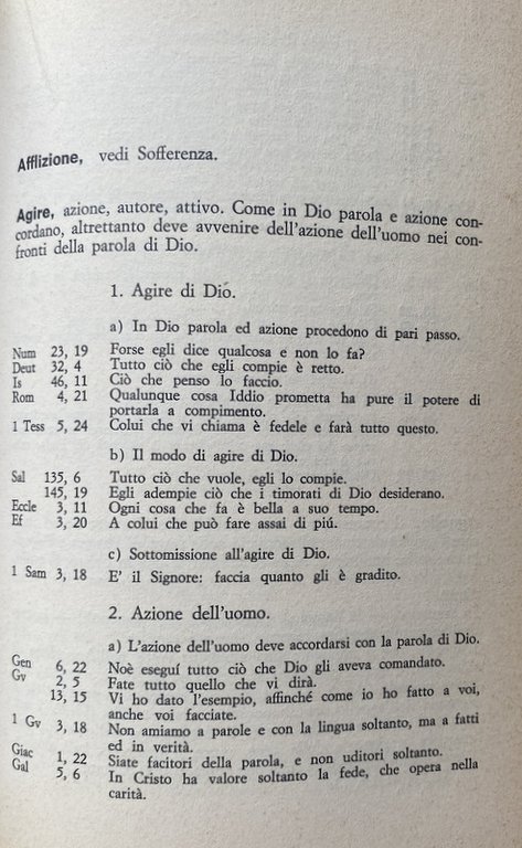 CONCORDANZE BIBLICHE. PRESENTAZIONE E SPIEGAZIONE DEI PIÙ IMPORTANTI CONCETTI BIBLICI