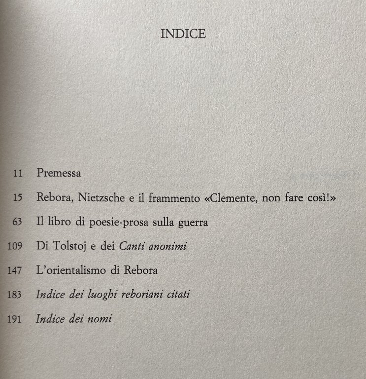 LA COSCIENZA SPIETATA. STUDI SULLA CULTURA E LA POESIA DI …