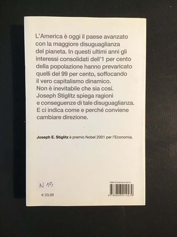 IL PREZZO DELLA DISUGUAGLIANZA. COME LA SOCIETA' DIVISA DI OGGI …