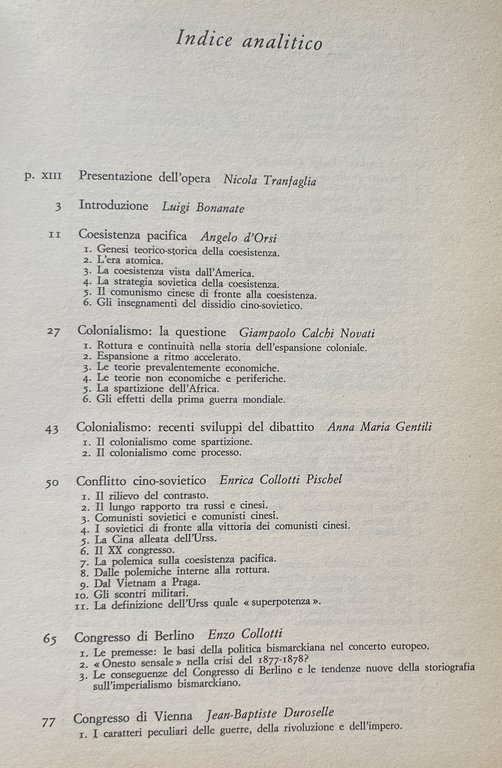 POLITICA INTERNAZIONALE: IL MONDO CONTEMPORANEO