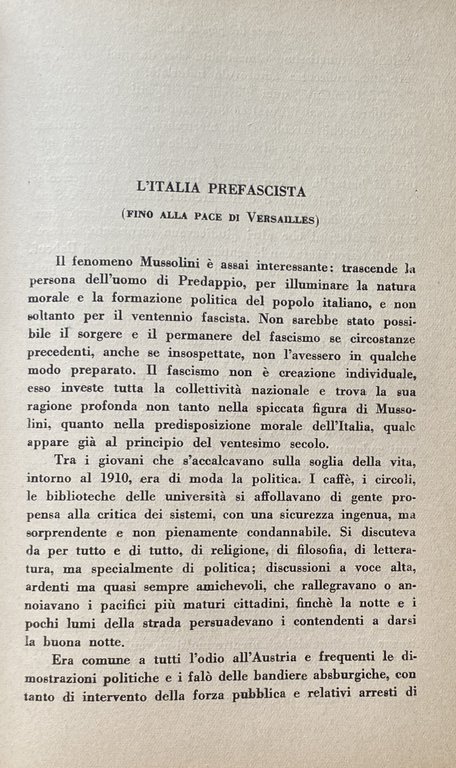 IL DRAMMA DEL POPOLO ITALIANO