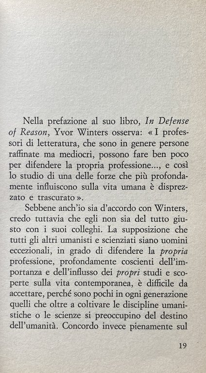 LA SCIMMIA IN CALZONI. L'INFLUSSO DELLA LETTERATURA SULLA SOCIETÀ MODERNA