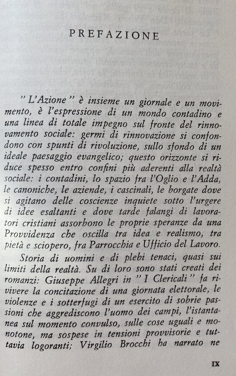 L'AZIONE: ANTOLOGIA DI SCRITTI 1905-1922