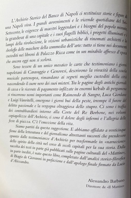 SEGRETI D'AUTORE. VENTISEI RACCONTI PER "IL MATTINO" DALLE CARTE DELL' …