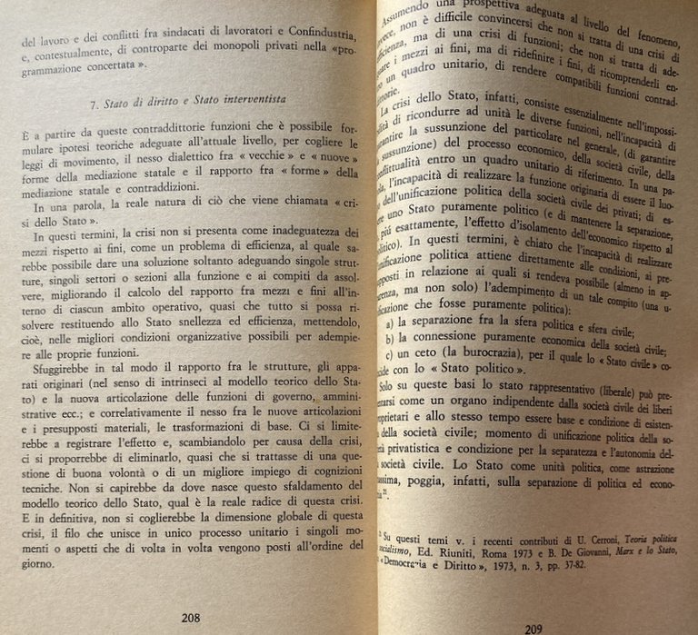 STATO E GIURISTI TRA CRISI E RIFORMA