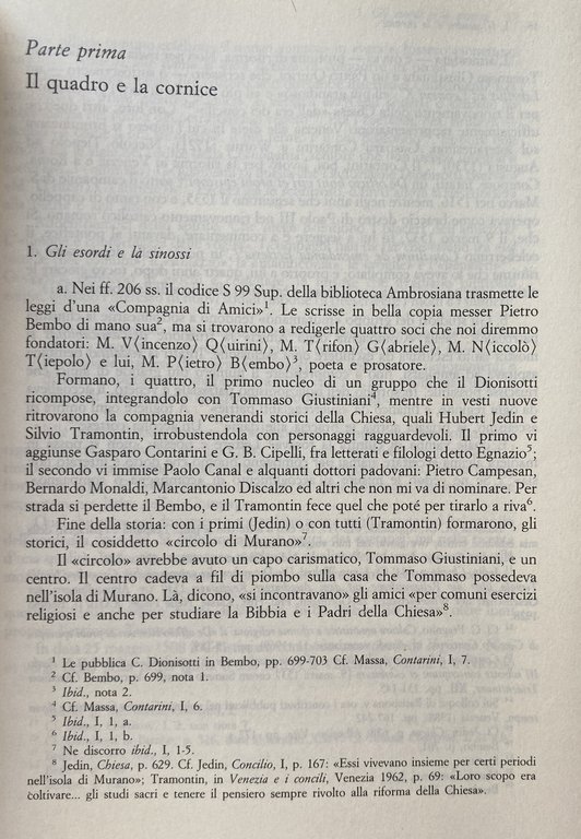 L'EREMO, LA BIBBIA E IL MEDIOEVO IN UMANISTI VENETI DEL …