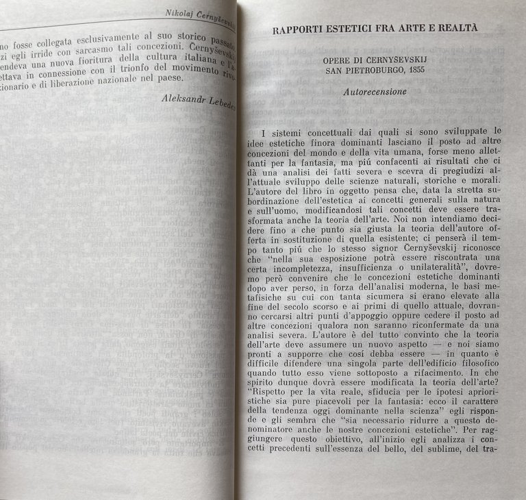 SAGGI CRITICI