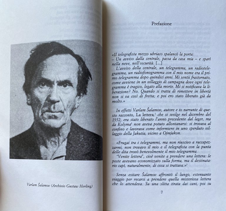 PAROLE SALVATE DALLE FIAMME. LETTERE 1952-1956. RICORDI DI V. SALAMOV