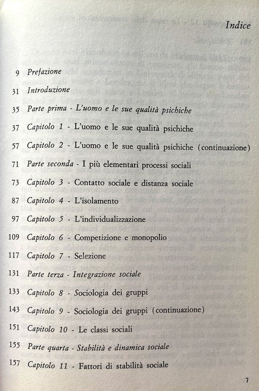 SOCIOLOGIA SISTEMATICA. INTRODUZIONE ALLO STUDIO DELLA SOCIETÀ