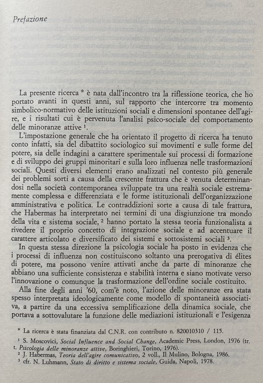 LE STRATEGIE DELLE MINORANZE ATTIVE. UNA RICERCA EMPIRICA SUL MOVIMENTO …