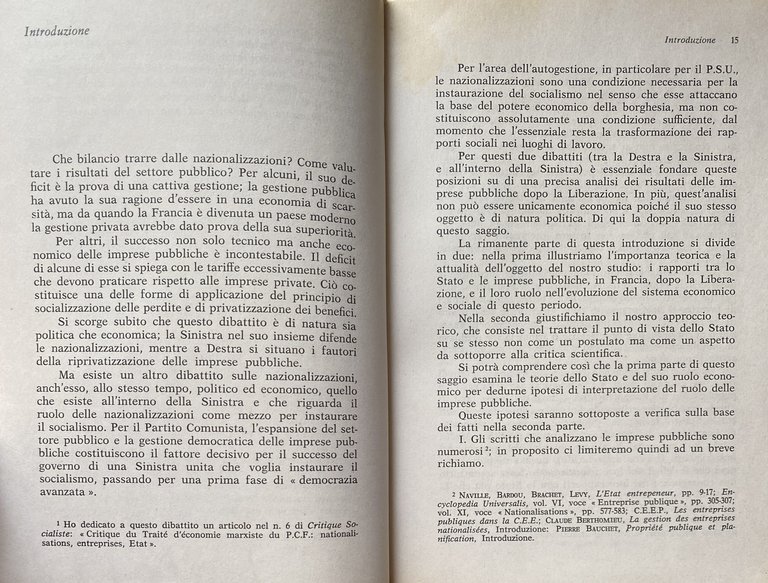 LO STATO PADRONE. IL RUOLO DELLE IMPRESE PUBBLICHE IN FRANCIA …