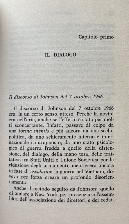 LA DIARCHIA. 1969 USA-URSS: IDEOLOGIE E COMPROMESSI DELLA POLITICA MONDIALE …