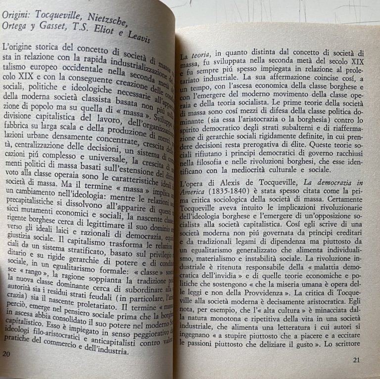 IL MITO DELLA CULTURA DI MASSA. DALLA SCUOLA DI FRANCOFORTE …