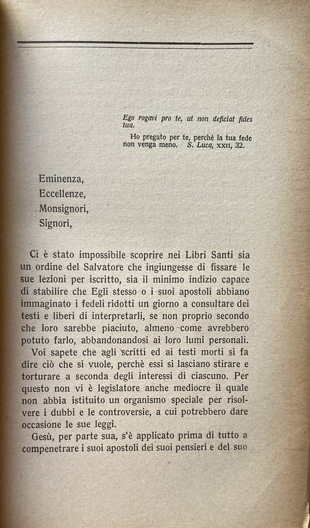 L'EREDITÀ DI GESÙ. CONFERENZE DI NOSTRA SIGNORA DI PARIGI (1935)