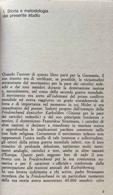 I CATTOLICI TEDESCHI E LE GUERRE DI HITLER