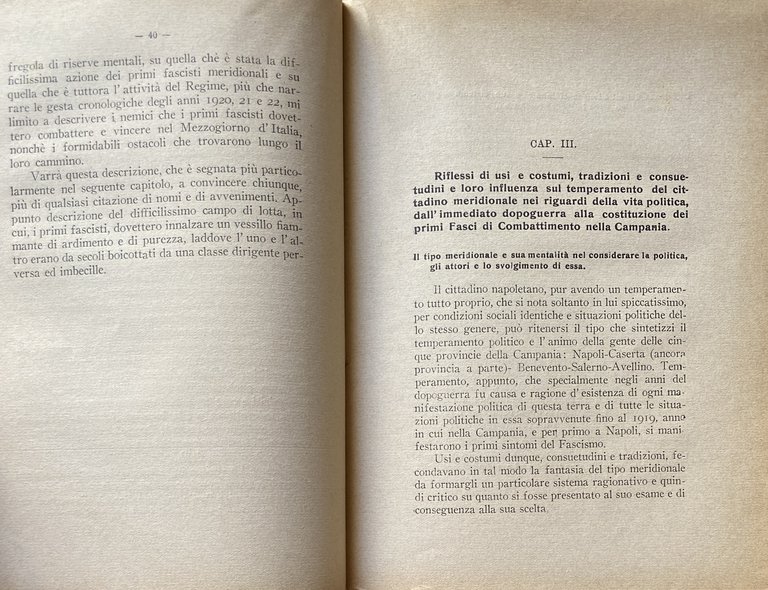 L'EVOLUZIONE DELLA COSCIENZA POLITICA DEL POPOLO MERIDIONALE