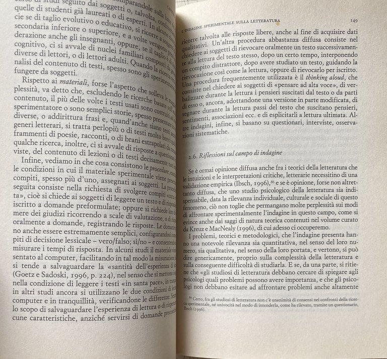 L'ENIGMA DEL MONDO POETICO. L'INDAGINE SPERIMENTALE IN PSICOLOGIA DELLA LETTERATURA